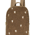 Dětský batoh STUDIO NOOS Mini Brown Teddy Hearts | Lavly.cz