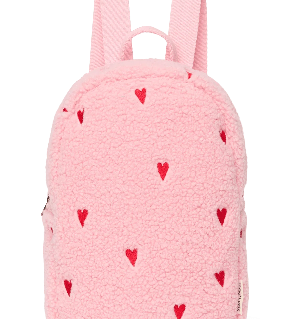 Dětský batoh STUDIO NOOS Mini Light Pink Teddy Hearts | Lavly.cz