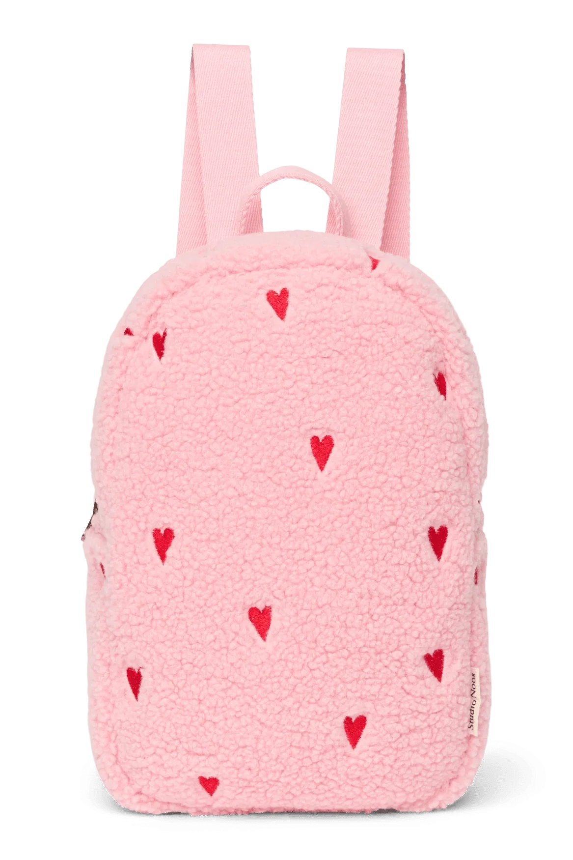 Dětský batoh STUDIO NOOS Mini Light Pink Teddy Hearts | Lavly.cz