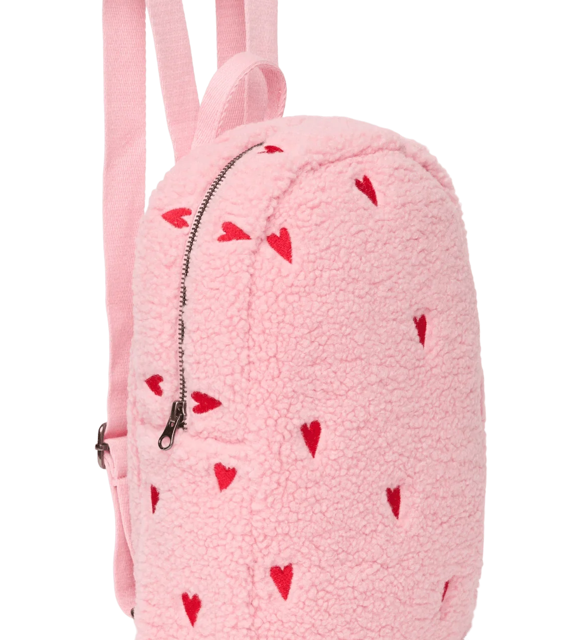 Dětský batoh STUDIO NOOS Mini Light Pink Teddy Hearts | Lavly.cz