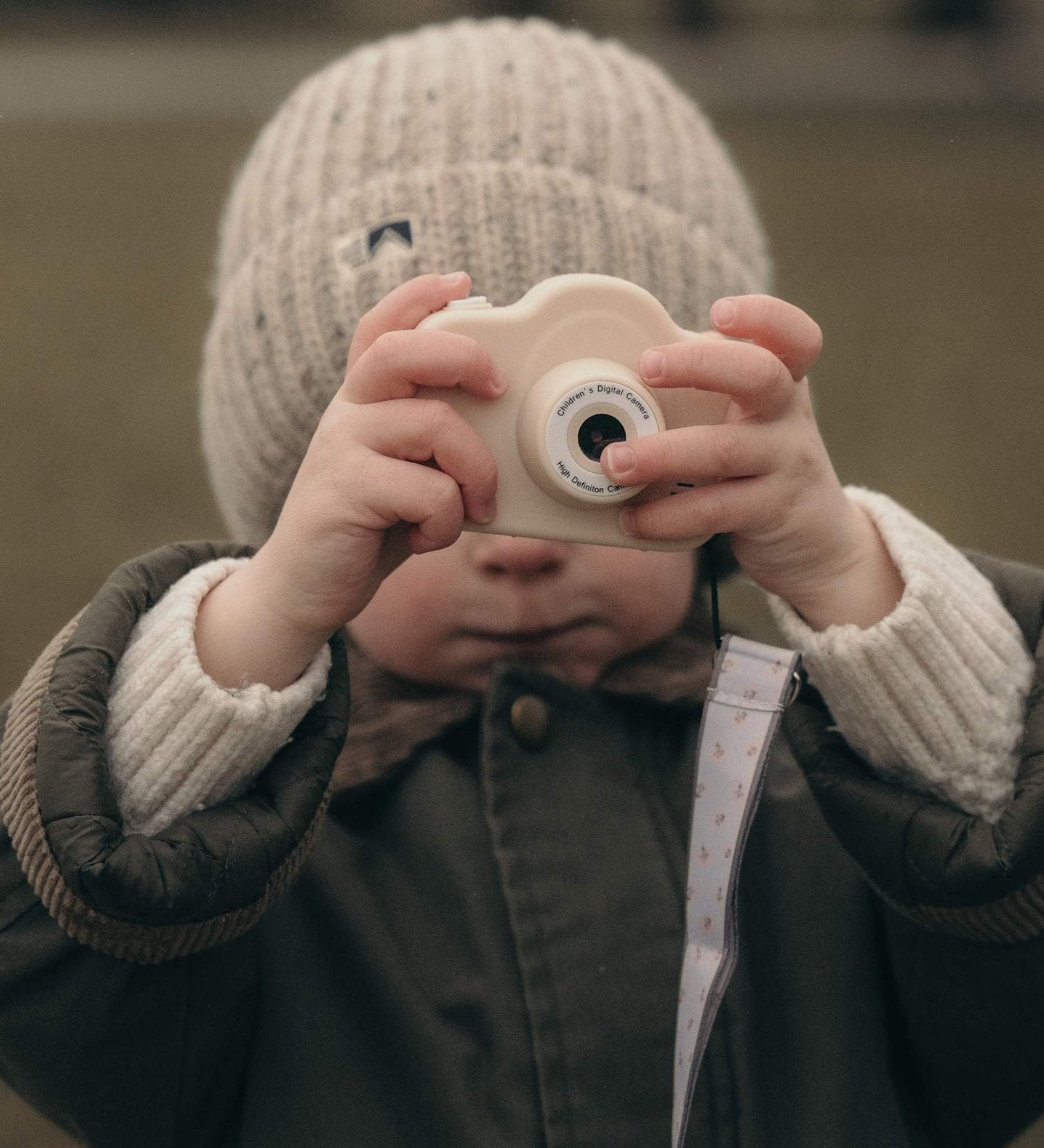 Dětský digitální foťák MRS. ERTHA Cam Cam Ivory Flower Buds | Lavly.cz