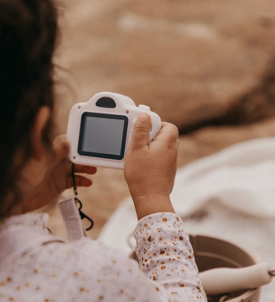 Dětský digitální foťák MRS. ERTHA Cam Cam Ivory Flower Buds | Lavly.cz