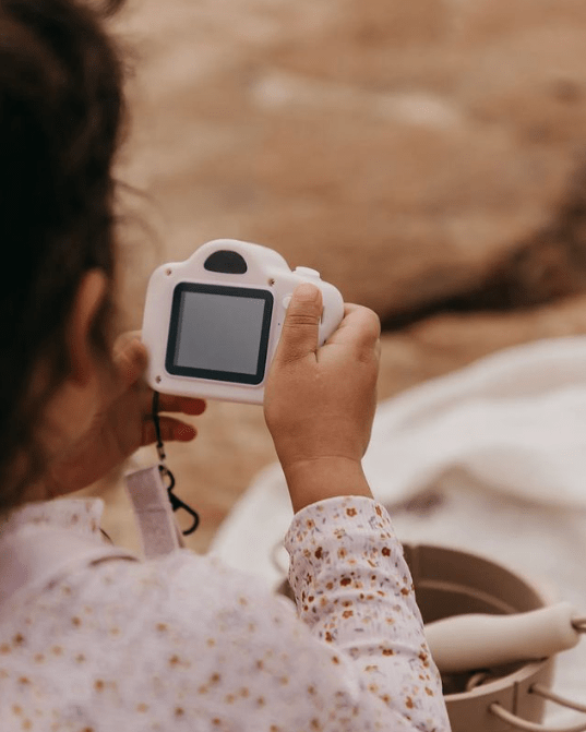 Dětský digitální foťák MRS. ERTHA Cam Cam Ivory Flower Buds | Lavly.cz