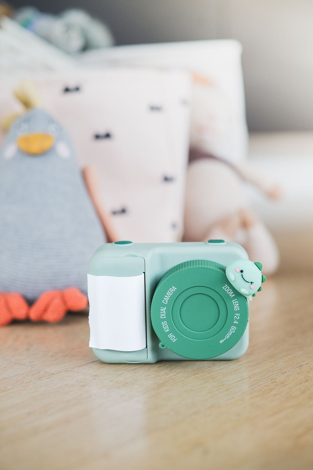 Dětský digitální foťák s tiskem fotek ZOOFAMILY Zoo Print Dino Green | Stylové doplňky pro děti a ženy | Lavly.cz