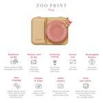 Dětský digitální foťák s tiskem fotek ZOOFAMILY Zoo Print Fox | Stylové doplňky pro děti a ženy | Lavly.cz
