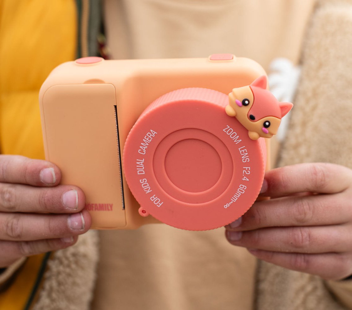 Dětský digitální foťák s tiskem fotek ZOOFAMILY Zoo Print Fox | Stylové doplňky pro děti a ženy | Lavly.cz