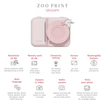 Dětský digitální foťák s tiskem fotek ZOOFAMILY Zoo Print Unicorn | Stylové doplňky pro děti a ženy | Lavly.cz