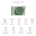 Dětský digitální foťák ZOOFAMILY Urban Zoo Dino Green | Stylové doplňky pro děti a ženy | Lavly.cz