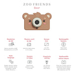 Dětský digitální foťák ZOOFAMILY Zoofriends Bear | Lavly.cz
