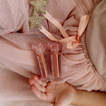 Dětský lesk na rty MRS. ERTHA Glitter Pink | Lavly.cz