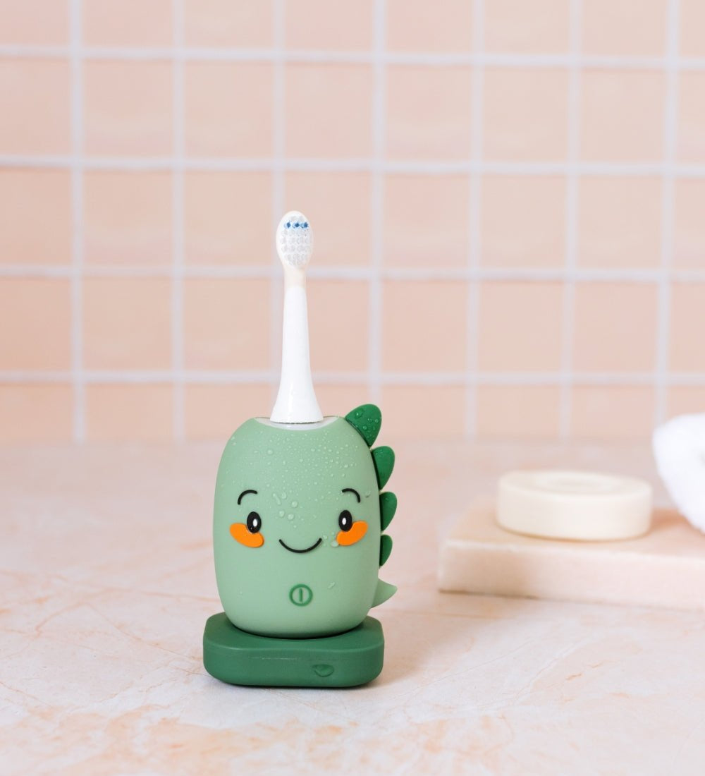 Dětský sonický zubní kartáček THE ZOOFAMILY Dino | Lavly.cz