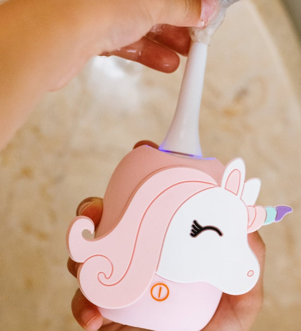 Dětský sonický zubní kartáček THE ZOOFAMILY Unicorn | Lavly.cz