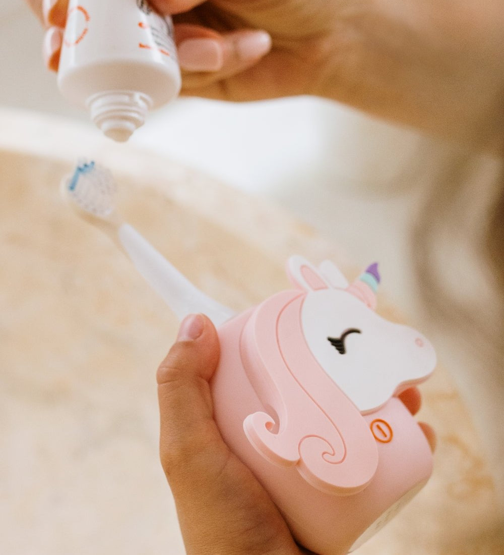 Dětský sonický zubní kartáček THE ZOOFAMILY Unicorn | Lavly.cz