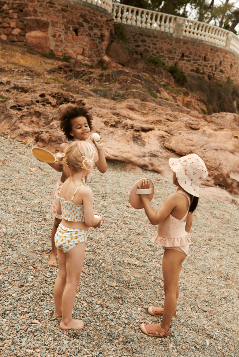 Dívčí bikini LIEWOOD Mikaela Peach / Sea Shell | Stylové doplňky pro děti a ženy | Lavly.cz