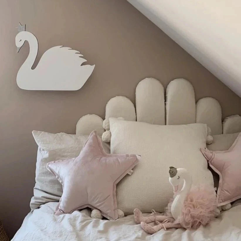 Dotyková nástěnná lampa MASELIVING Labuť bílá | Stylové doplňky pro děti a ženy | Lavly.cz