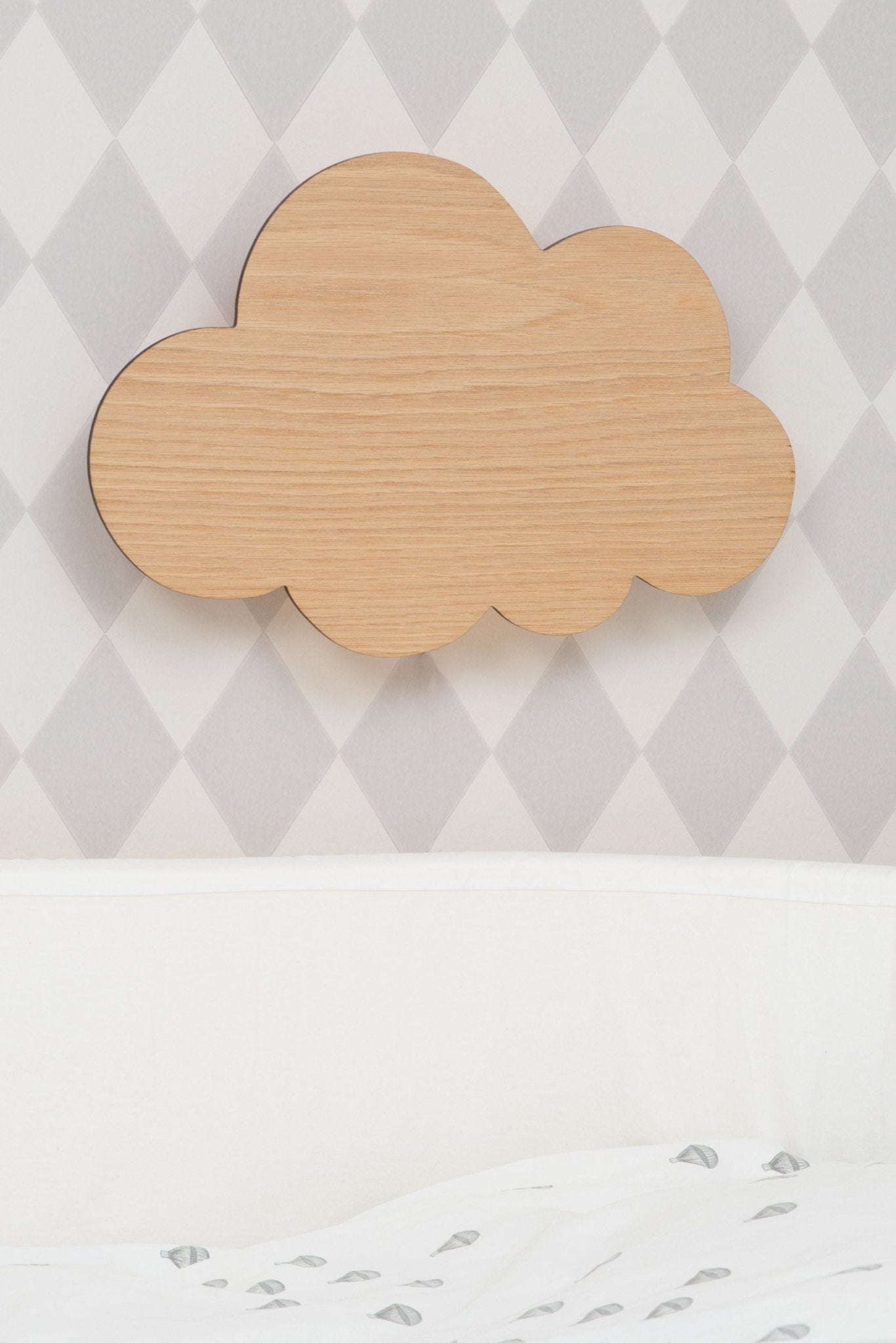 Dotyková nástěnná lampa MASELIVING Obláček dub | Stylové doplňky pro děti a ženy | Lavly.cz