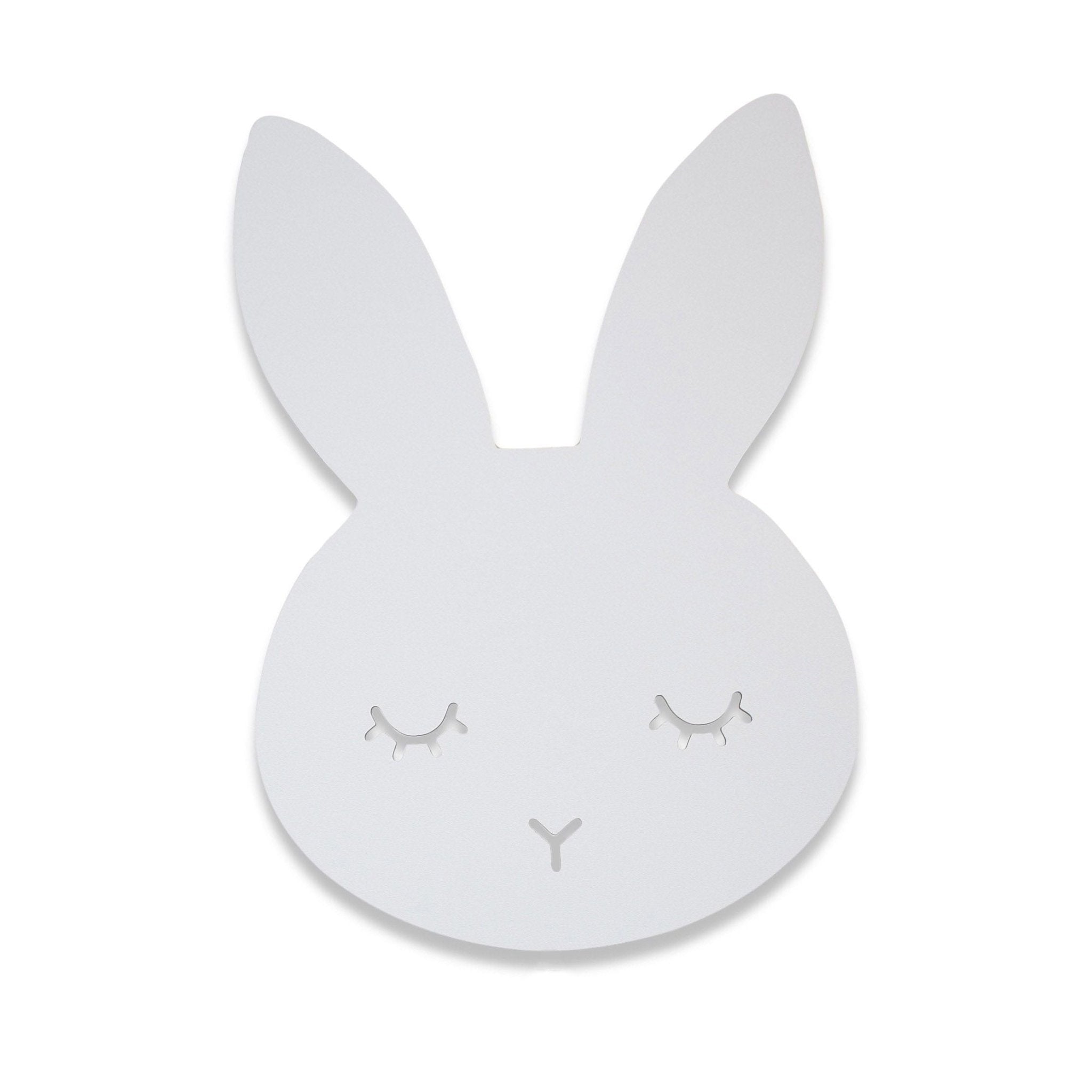 Dotyková nástěnná lampa MASELIVING Spící králíček bílý | Stylové doplňky pro děti a ženy | Lavly.cz