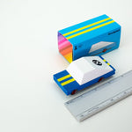 Dřevěné autíčko CANDYLAB Candycar Blue Racer 8 | Stylové doplňky pro děti a ženy | Lavly.cz