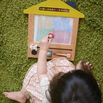 Magnetická kreslicí tabulka Oekaki - Domeček s pejskem - Lavly