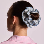 Gumička scrunchie HINDBAG Blue Stripes | Lavly.cz