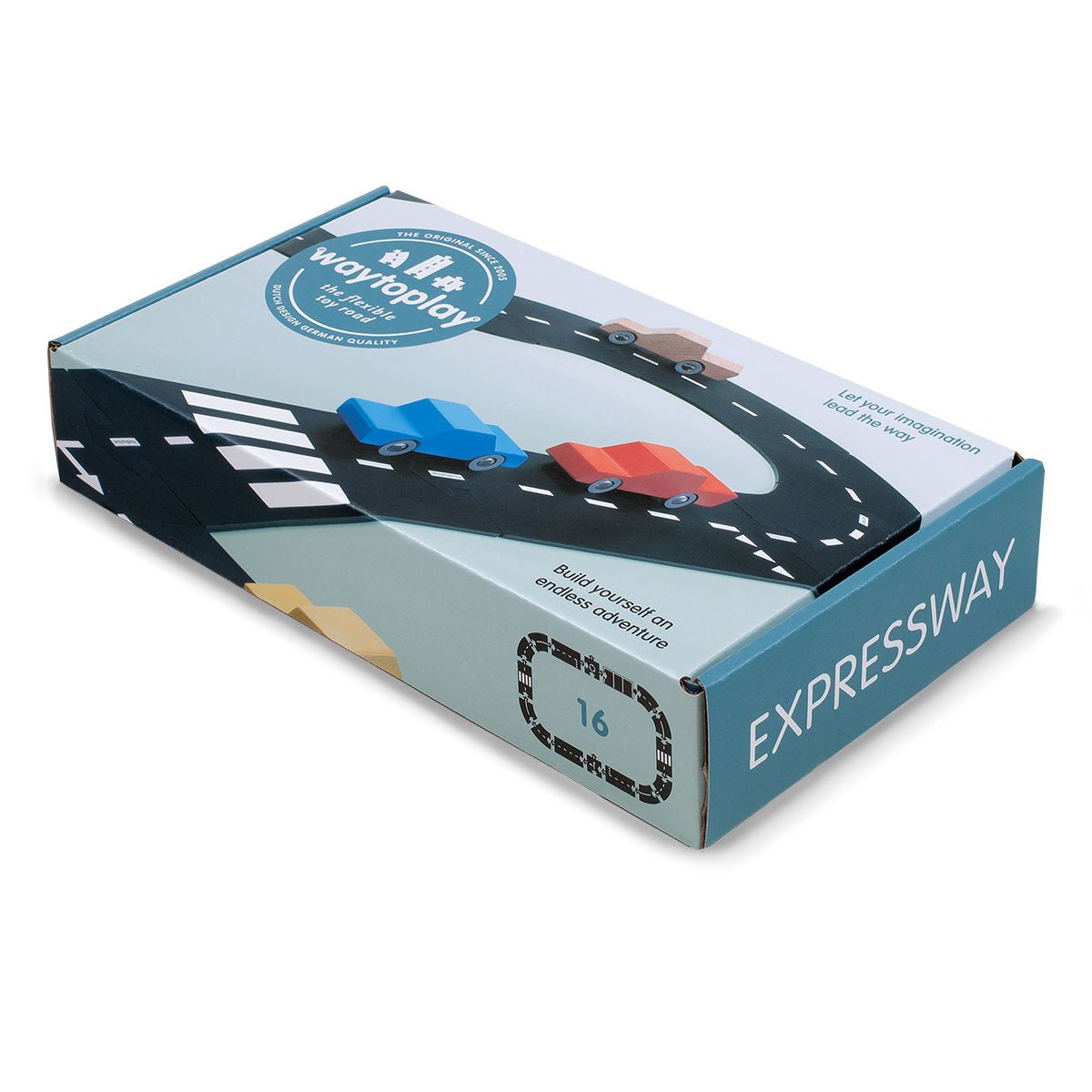 Gumová silnice WAY TO PLAY Expressway 16 dílů | Stylové doplňky pro děti a ženy | Lavly.cz