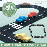 Gumová silnice WAY TO PLAY Highway 24 dílů | Stylové doplňky pro děti a ženy | Lavly.cz