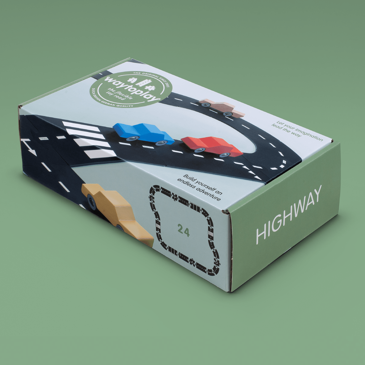 Gumová silnice WAY TO PLAY Highway 24 dílů | Stylové doplňky pro děti a ženy | Lavly.cz