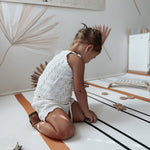 Hrací podložka LITTLE BOT Country Road Nordic + Stripe | Stylové doplňky pro děti a ženy | Lavly.cz