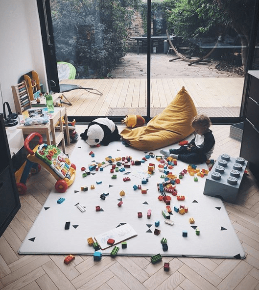 Hrací podložka LITTLE BOT Country Road + Triangle | Stylové doplňky pro děti a ženy | Lavly.cz