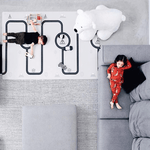 Hrací podložka LITTLE BOT Country Road + Triangle | Stylové doplňky pro děti a ženy | Lavly.cz