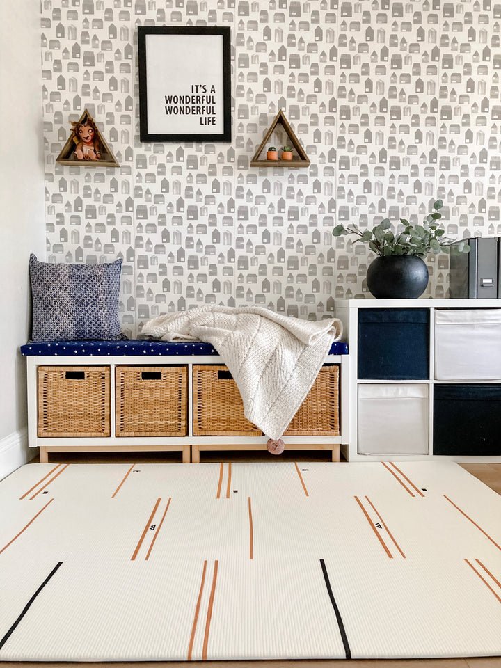 Hrací podložka LITTLE BOT Zen Line + Eze | Stylové doplňky pro děti a ženy | Lavly.cz