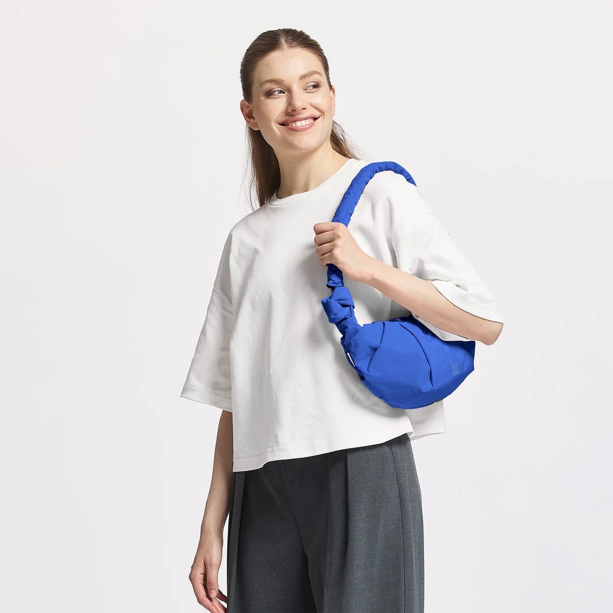 Kabelka GOT BAG Pleat Moon Small Cobalt | Lavly.cz