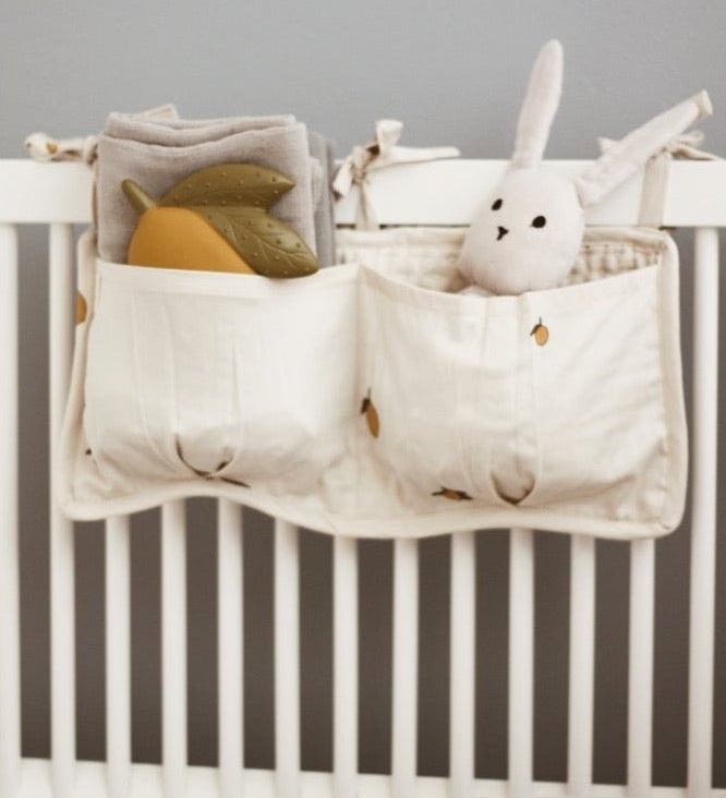 Kapsář na postýlku KONGES SLOJD Lemon | Stylové doplňky pro děti a ženy | Lavly.cz