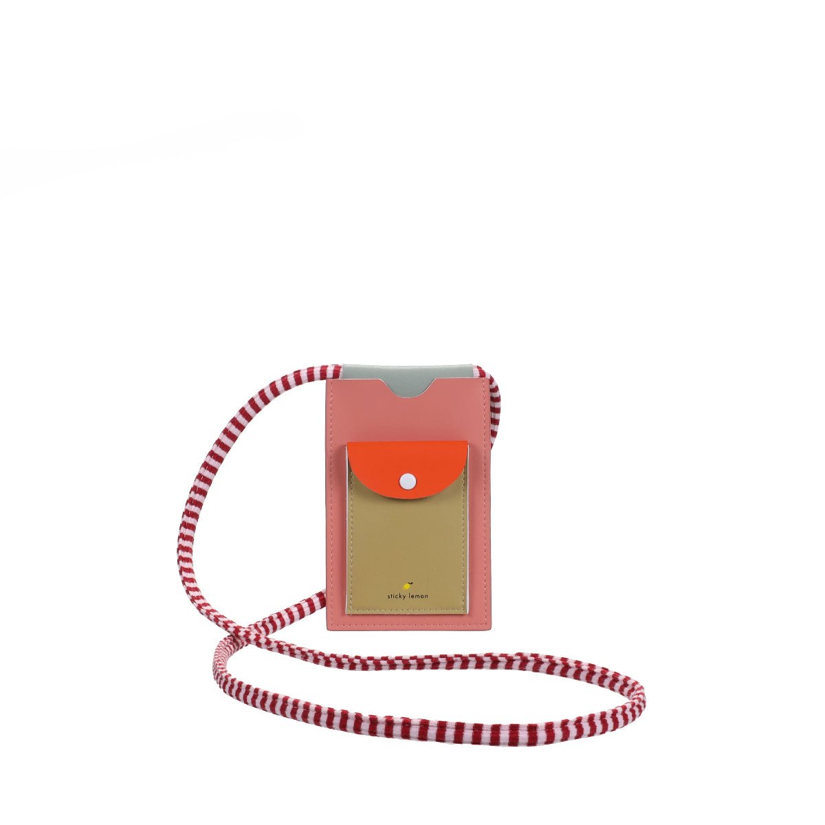 Kapsička na mobil STICKY LEMON Coral Pink | Stylové doplňky pro děti a ženy | Lavly.cz