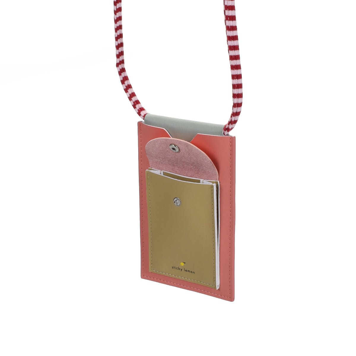Kapsička na mobil STICKY LEMON Coral Pink | Stylové doplňky pro děti a ženy | Lavly.cz