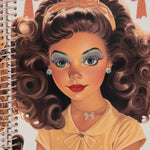 Knížka se samolepkami KONGES SLOJD Glam Me Up | Stylové doplňky pro děti a ženy | Lavly.cz