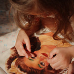 Knížka se samolepkami KONGES SLOJD Glam Me Up | Stylové doplňky pro děti a ženy | Lavly.cz