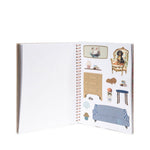 Knížka se samolepkami My Sticker Book KONGES SLOJD Dusty Pink | Stylové doplňky pro děti a ženy | Lavly.cz