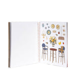 Knížka se samolepkami My Sticker Book KONGES SLOJD Dusty Pink | Stylové doplňky pro děti a ženy | Lavly.cz