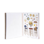 Knížka se samolepkami My Sticker Book KONGES SLOJD Dusty Pink | Stylové doplňky pro děti a ženy | Lavly.cz
