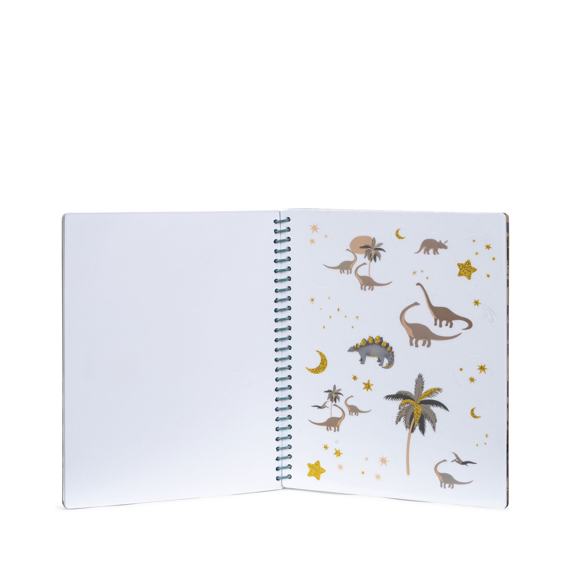 Knížka se samolepkami My Sticker Book KONGES SLOJD Green | Stylové doplňky pro děti a ženy | Lavly.cz