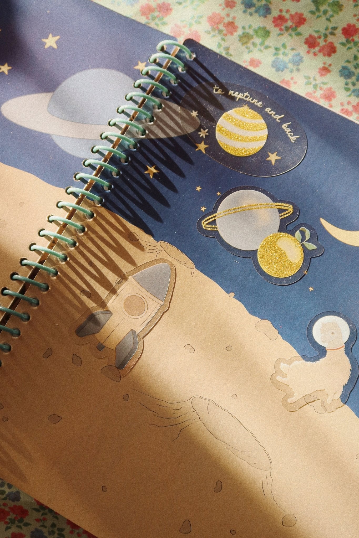 Knížka se samolepkami My Sticker Book KONGES SLOJD Green | Stylové doplňky pro děti a ženy | Lavly.cz