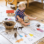 Koberec pro malé objevitele LAKALUK menší | Stylové doplňky pro děti a ženy | Lavly.cz