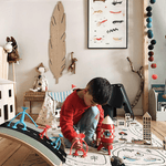 Koberec pro malé objevitele LAKALUK menší | Stylové doplňky pro děti a ženy | Lavly.cz