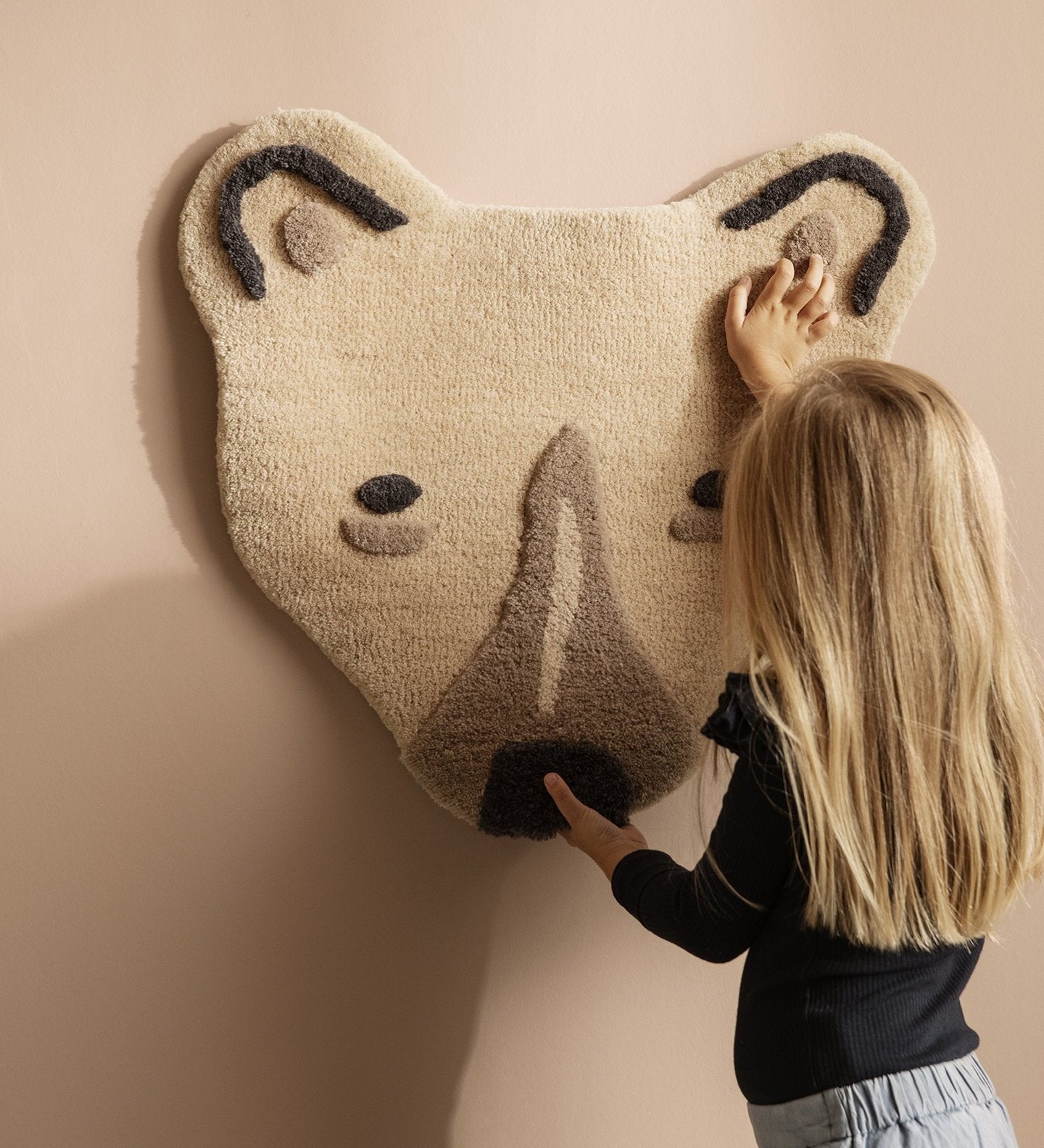 Koberec / tapisérie FERM LIVING Polar Bear | Stylové doplňky pro děti a ženy | Lavly.cz