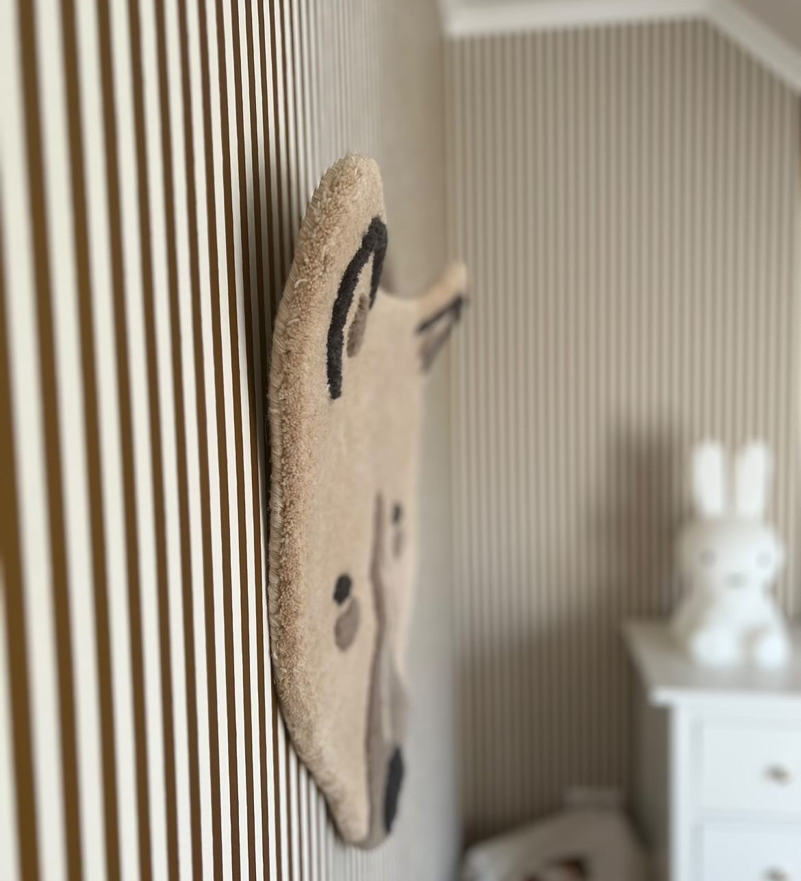 Koberec / tapisérie FERM LIVING Polar Bear | Stylové doplňky pro děti a ženy | Lavly.cz