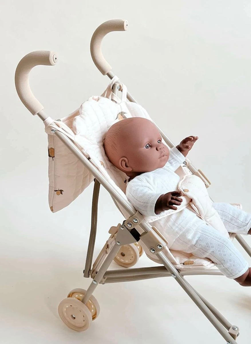 Kočárek pro panenky KONGES SLOJD Lemon | Stylové doplňky pro děti a ženy | Lavly.cz