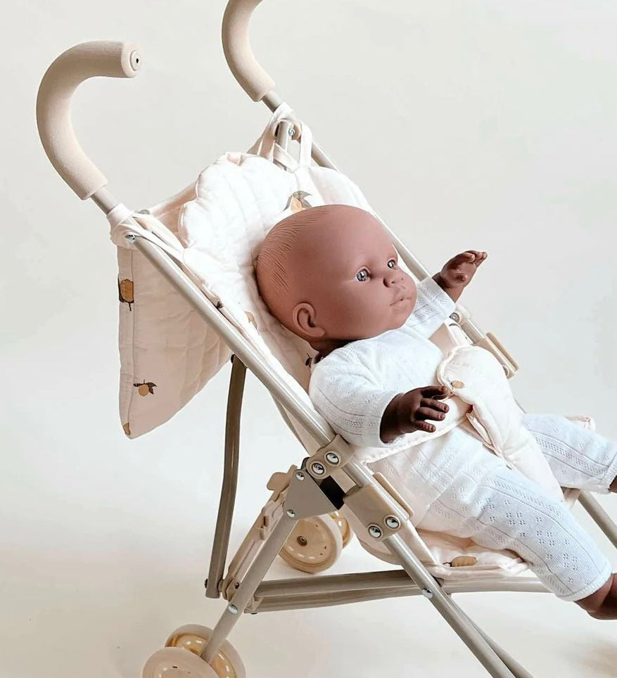 Kočárek pro panenky KONGES SLOJD Lemon | Stylové doplňky pro děti a ženy | Lavly.cz