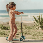 Koloběžka s košíkem BANWOOD Green | Stylové doplňky pro děti a ženy | Lavly.cz