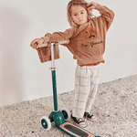 Koloběžka s košíkem BANWOOD Green | Stylové doplňky pro děti a ženy | Lavly.cz